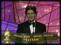 James Horner at the Golden Globes